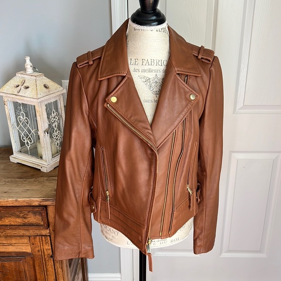 Boston Proper Jackets & Coats Boston Proper Leather Jacket Poshmark